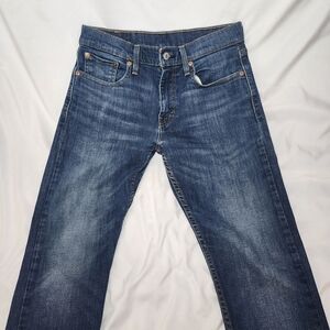 Levi's 512 Men's Medium Indigo Wash 30x30 Slim Fit Skinny Jeans